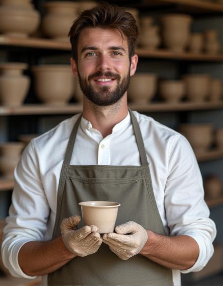 Søren Holm, Chefkeramiker